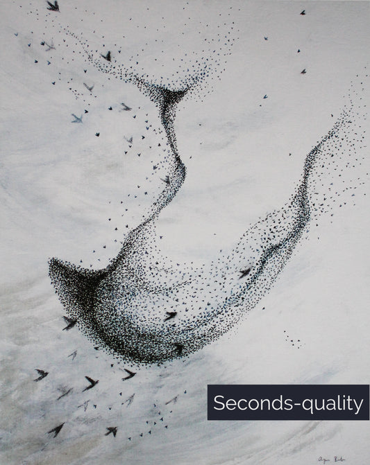 Seconds-quality | 'Let the sky take hold of your breath' art print